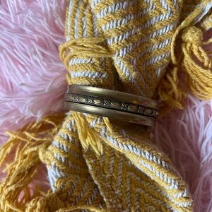 Brass bracelet cuff